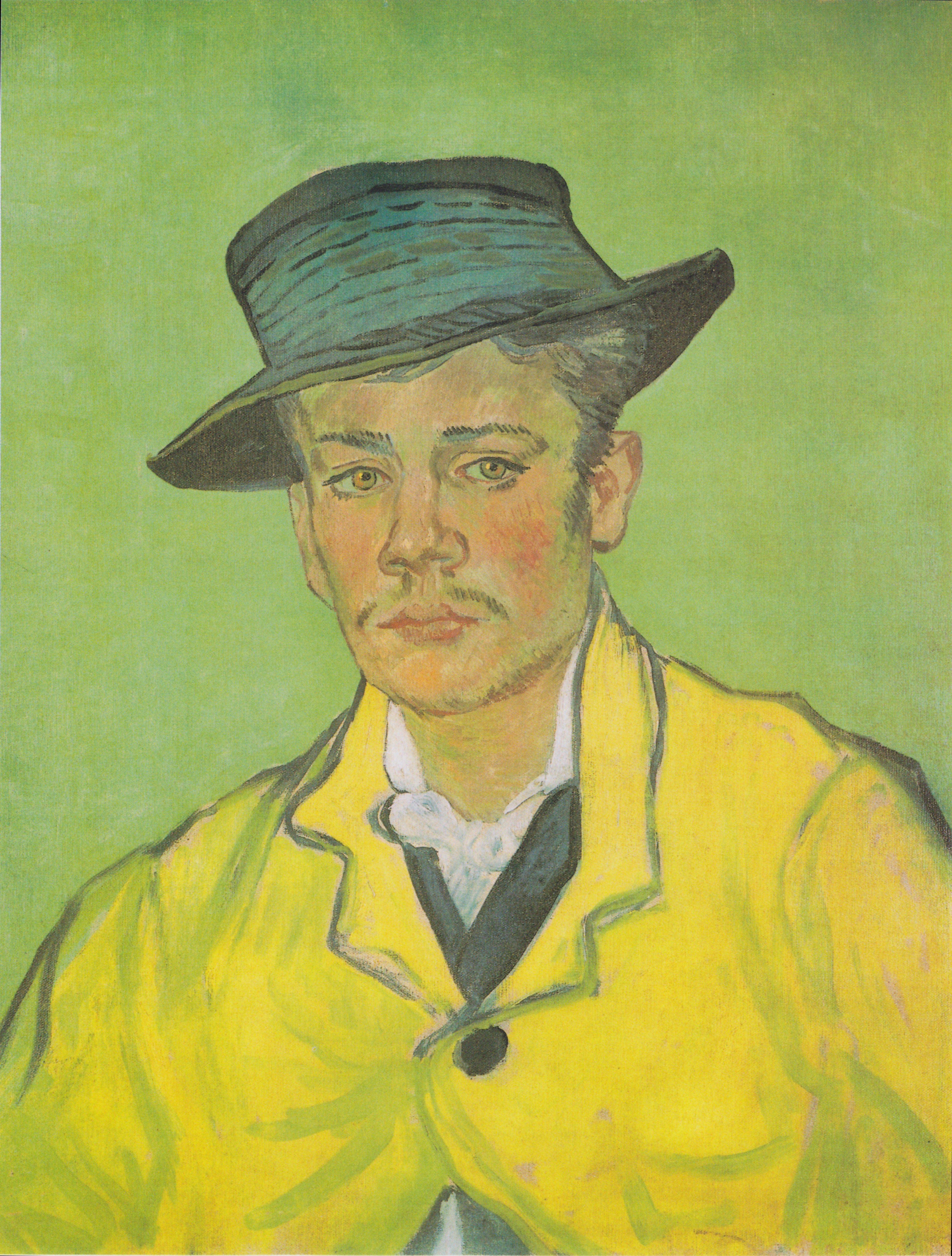 Reproduction du tableau « Portrait d'Armand Roulin - Vincent van Gogh » par Alpha Reproduction en peinture à l’huile