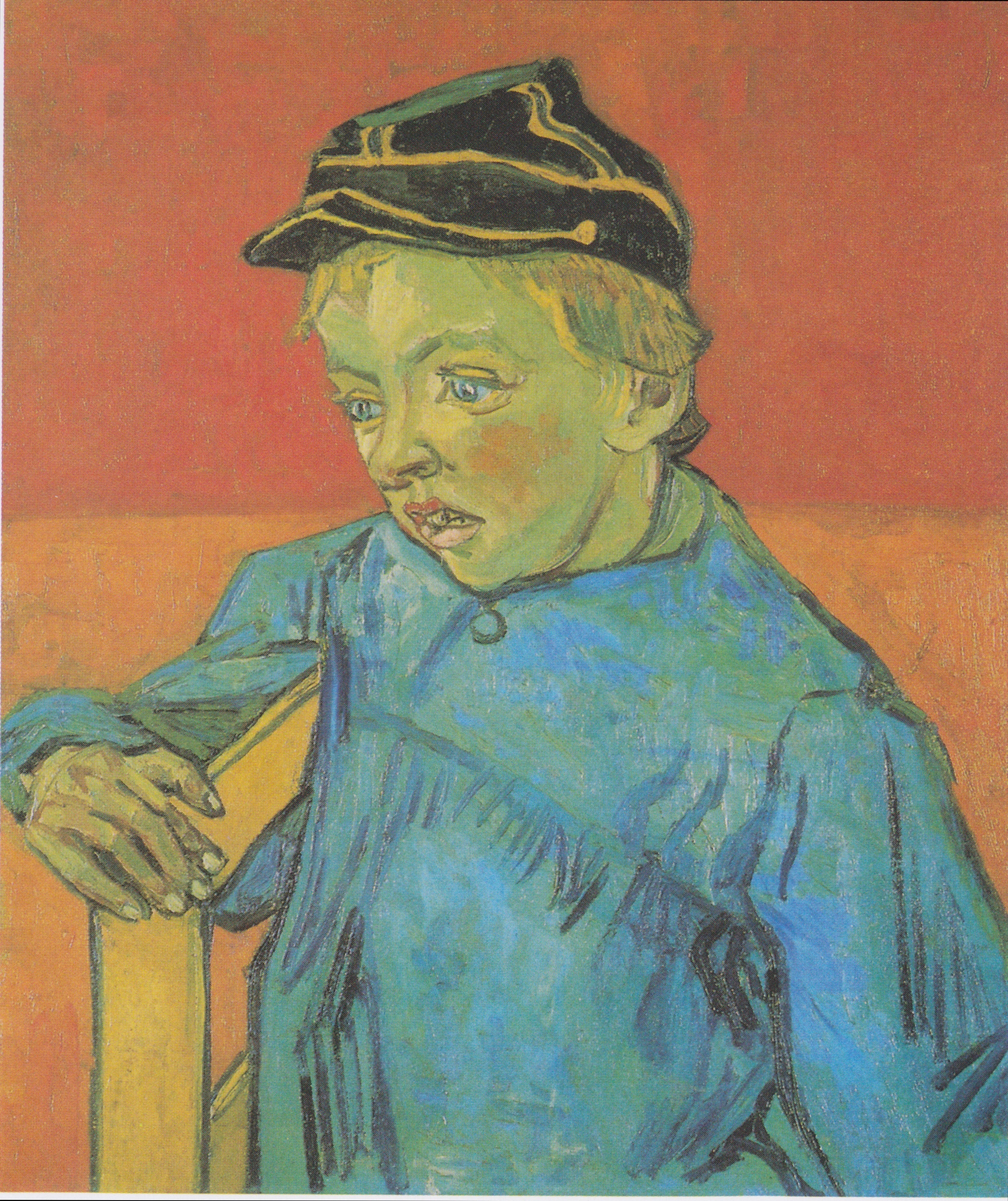 Reproduction du tableau « Gamin au Képi - Vincent van Gogh » par Alpha Reproduction en peinture à l’huile