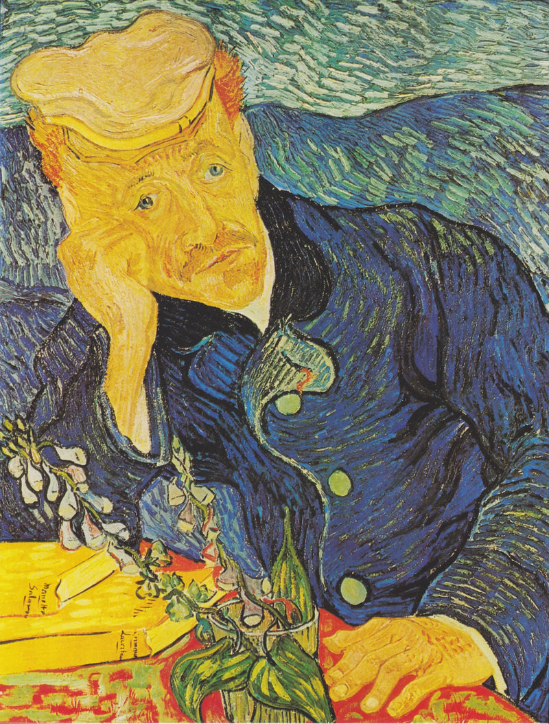 Portrait du Dr Gachet avec branche de digitale - Vincent van Gogh