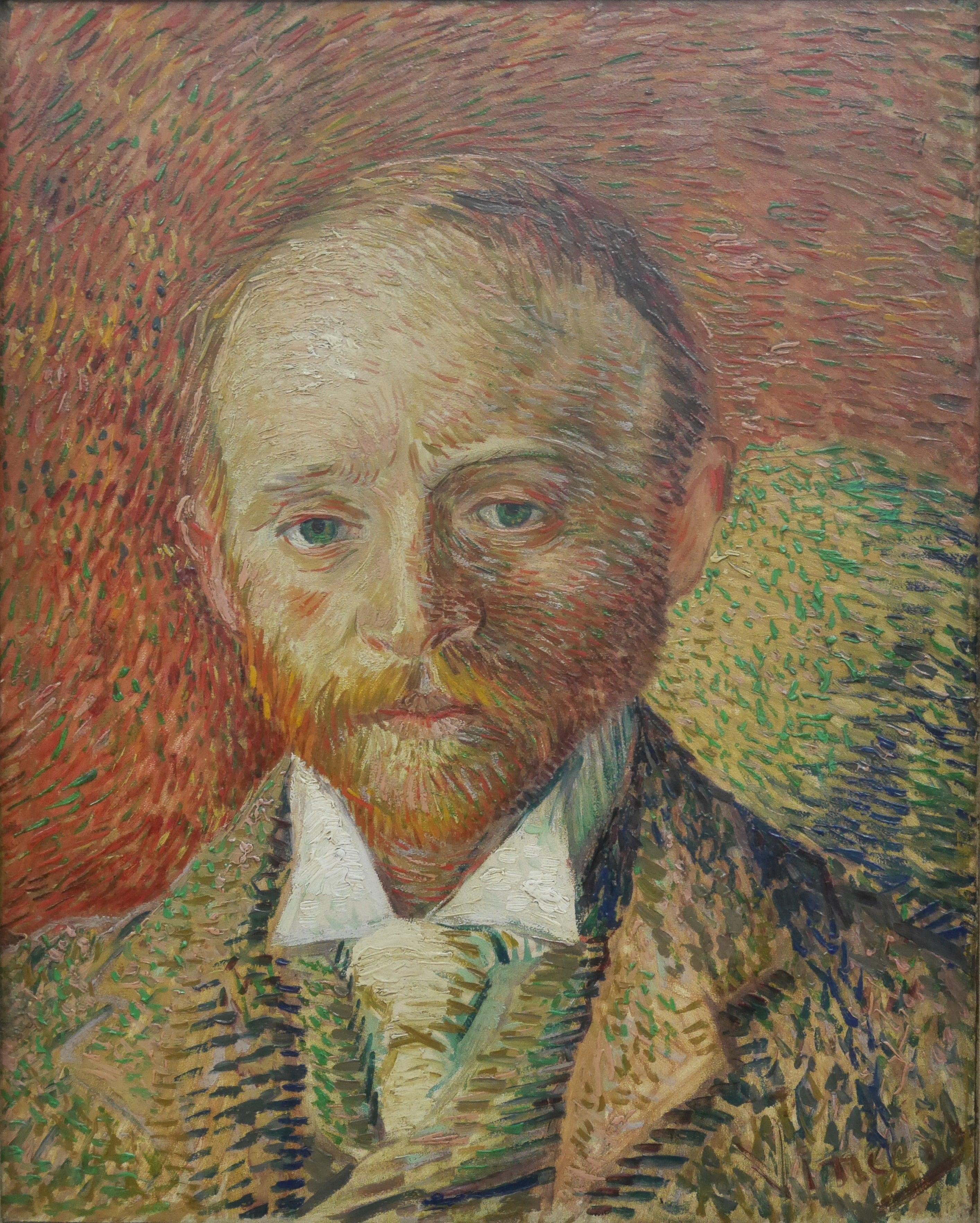Reproduction du tableau « Portrait d'Alexander Reid - Vincent van Gogh » par Alpha Reproduction en peinture à l’huile