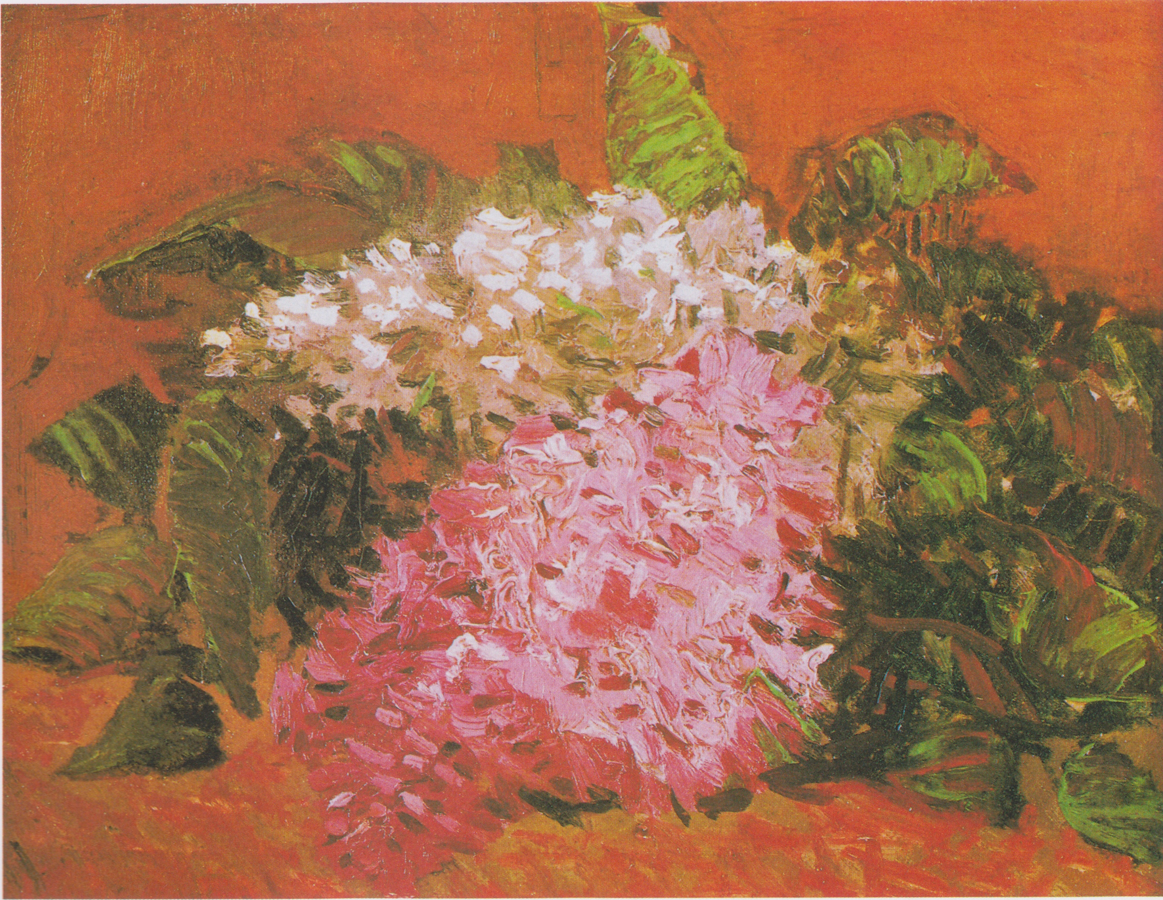 Reproduction du tableau « Lilas - Vincent van Gogh » par Alpha Reproduction en peinture à l’huile