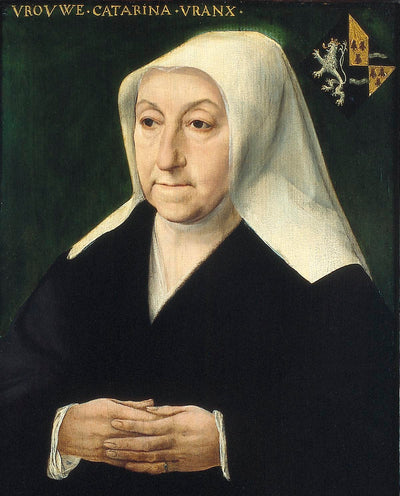 Double portrait d'Adriaen van de Broucke et de son épouse Catharina Vranx - Jan Mostaert