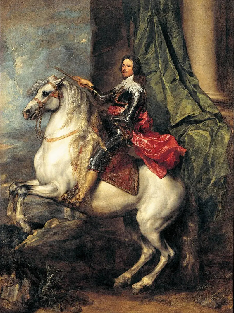 portrait équestre de Thomas de Savoie-Carignan - Antoine van Dyck