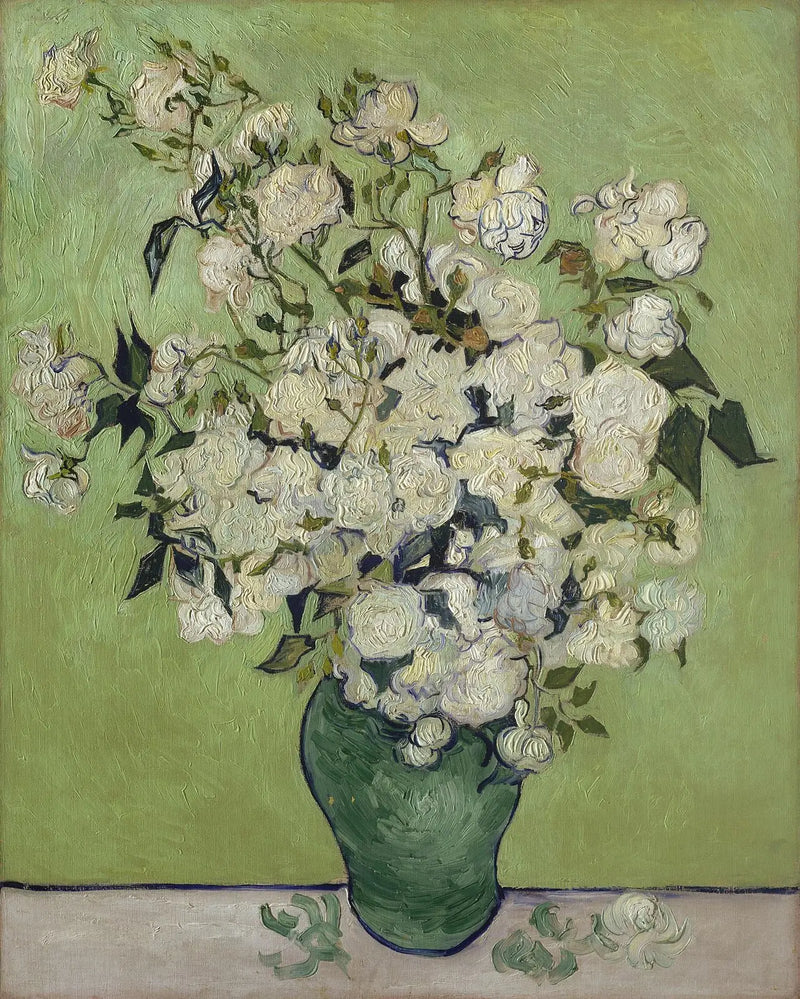Vase de roses - Vincent van Gogh