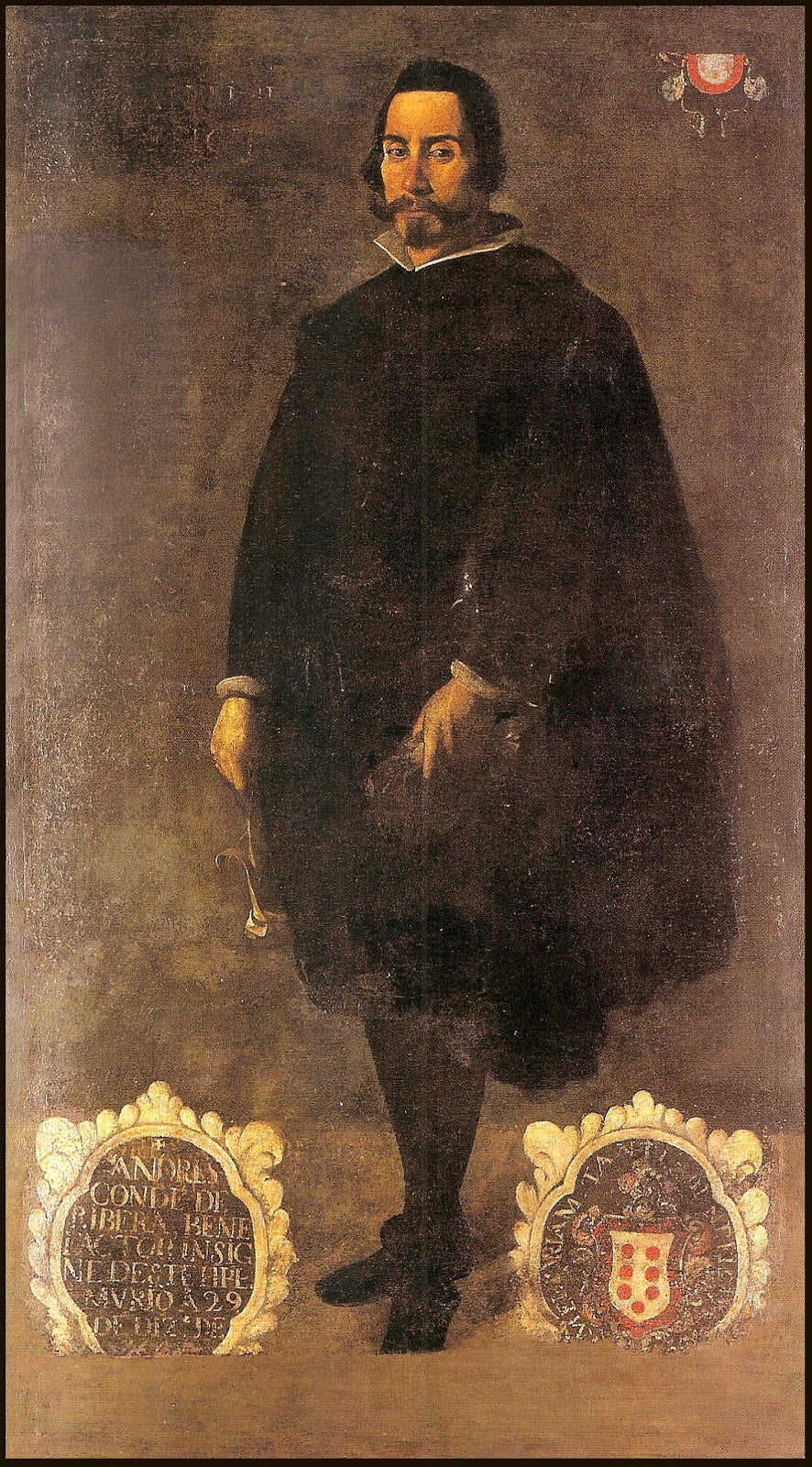 Portrait d'Andrés Condé de Ribera - Diego Velázquez