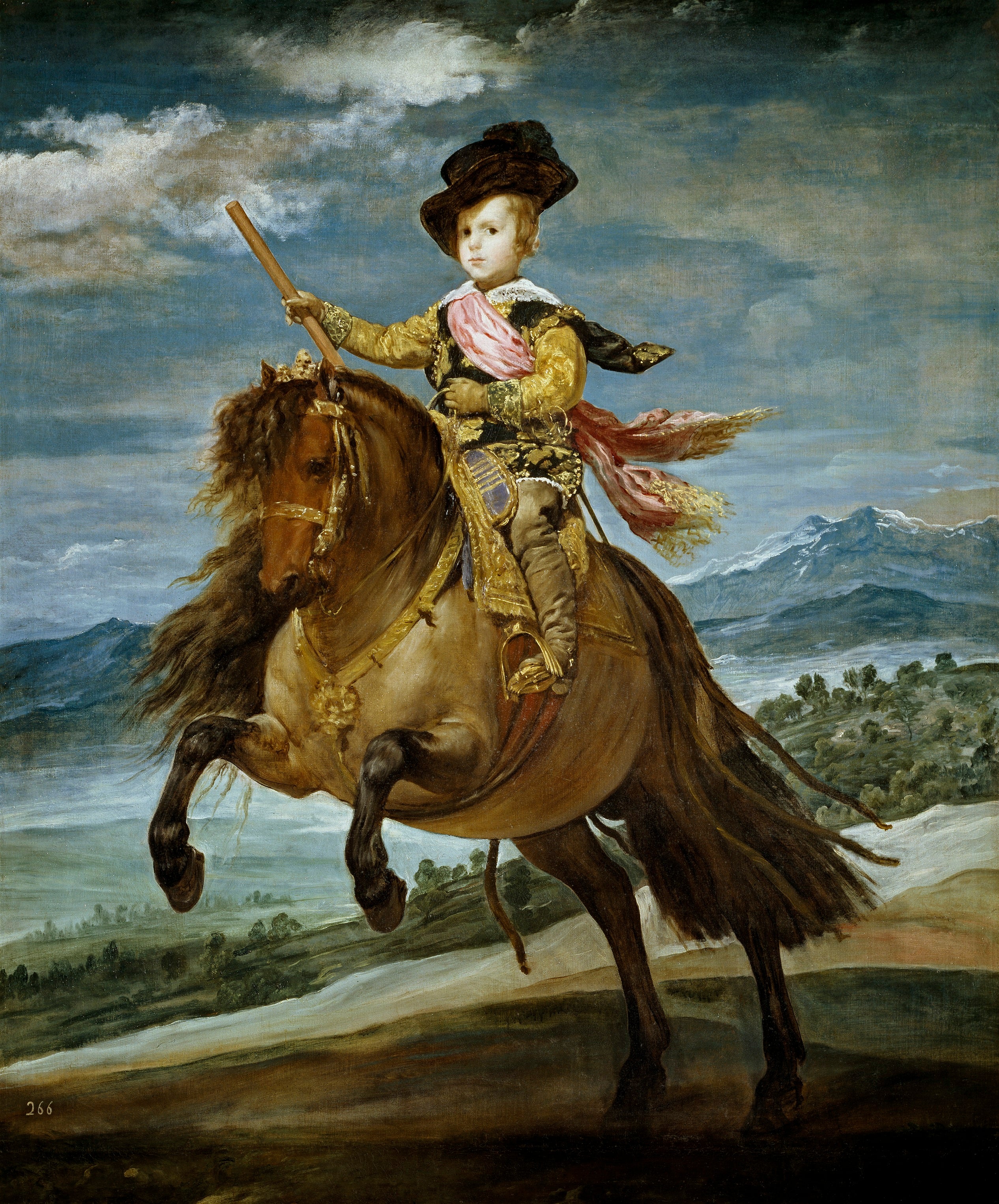 Le Prince Balthazar Carlos à cheval - Diego Velázquez