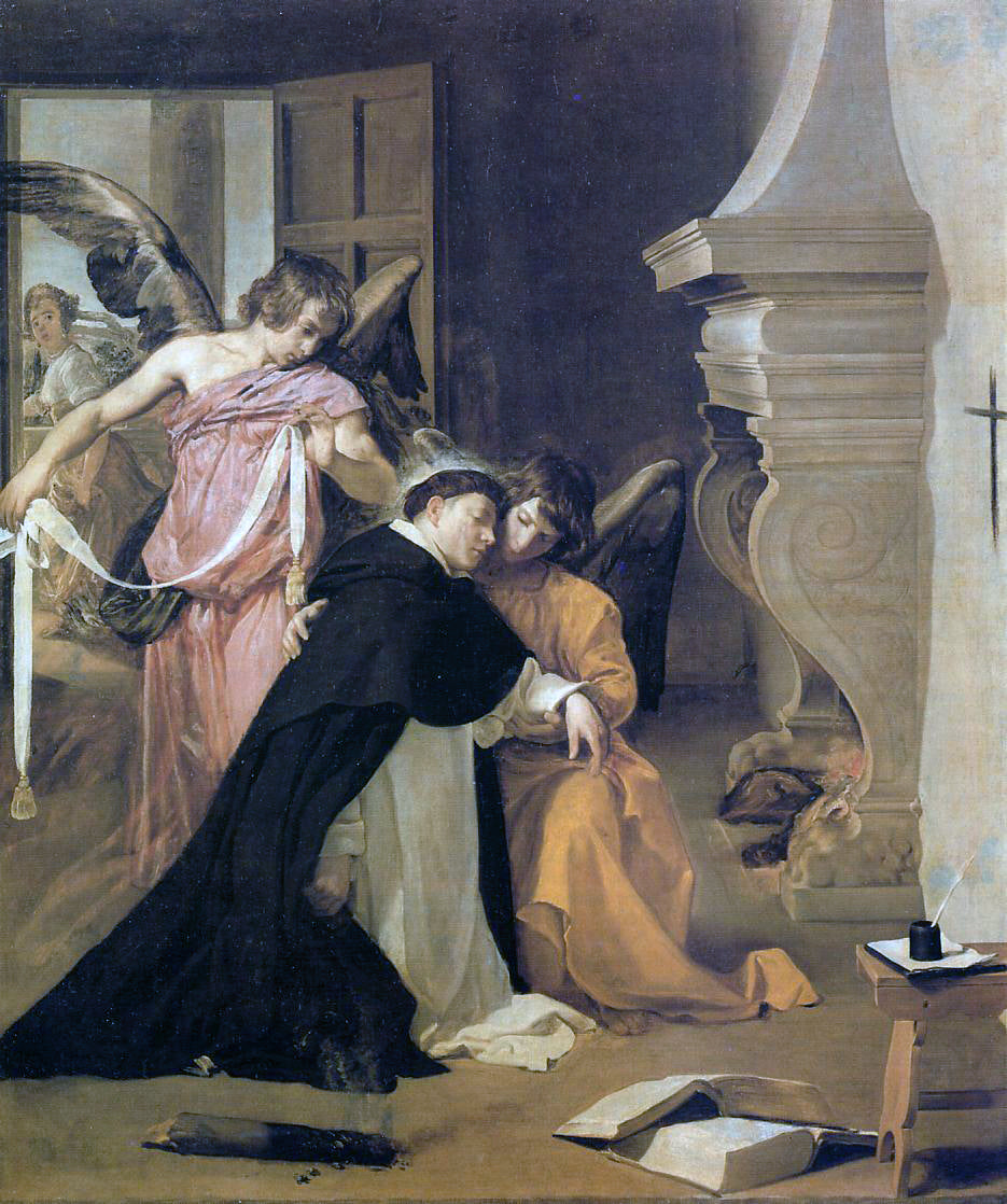 La Tentation de Saint Thomas d'Aquin - Diego Velázquez