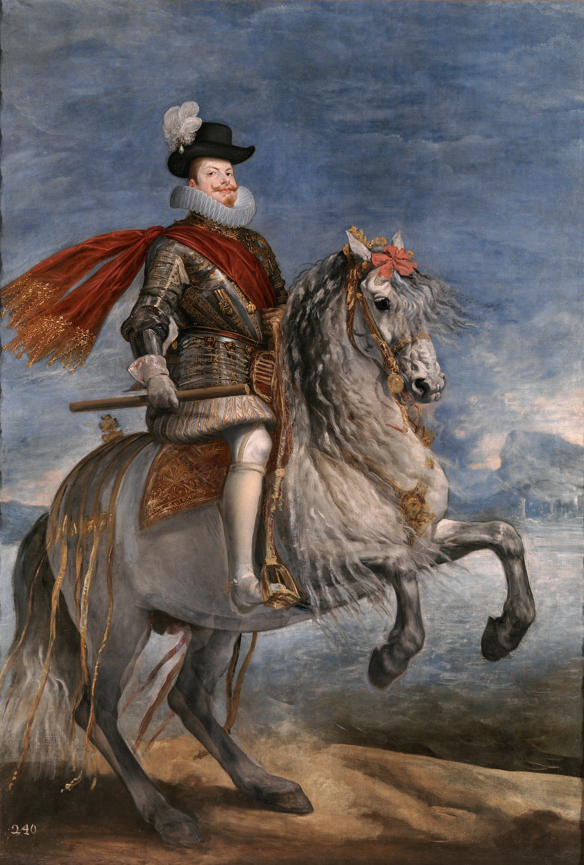 Philippe III à cheval - Diego Velázquez