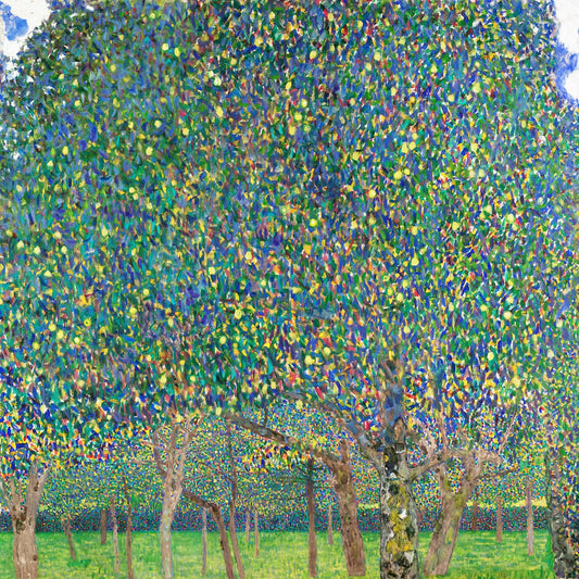 🌳 Vergers aux arbres fruitiers – Gustav Klimt (vers 1905)