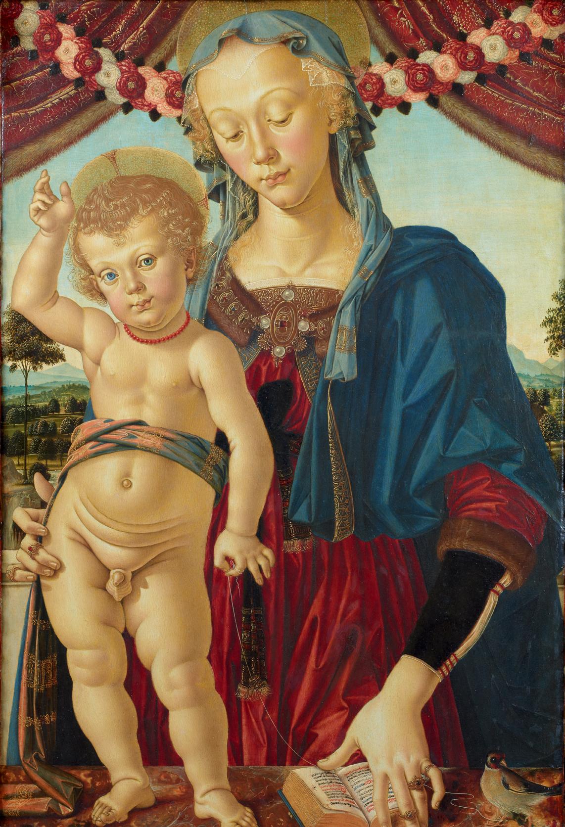 Vierge à l'Enfant - Pietro Perugino