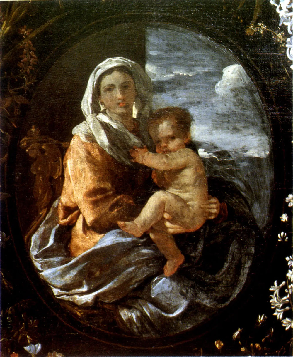 La Vierge à l’enfant - Nicolas Poussin - Alpha Reproduction