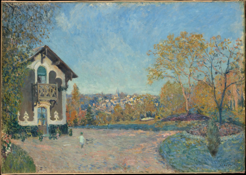 Vue de Marly-le-Roi depuis Cœur-Volant - Alfred Sisley