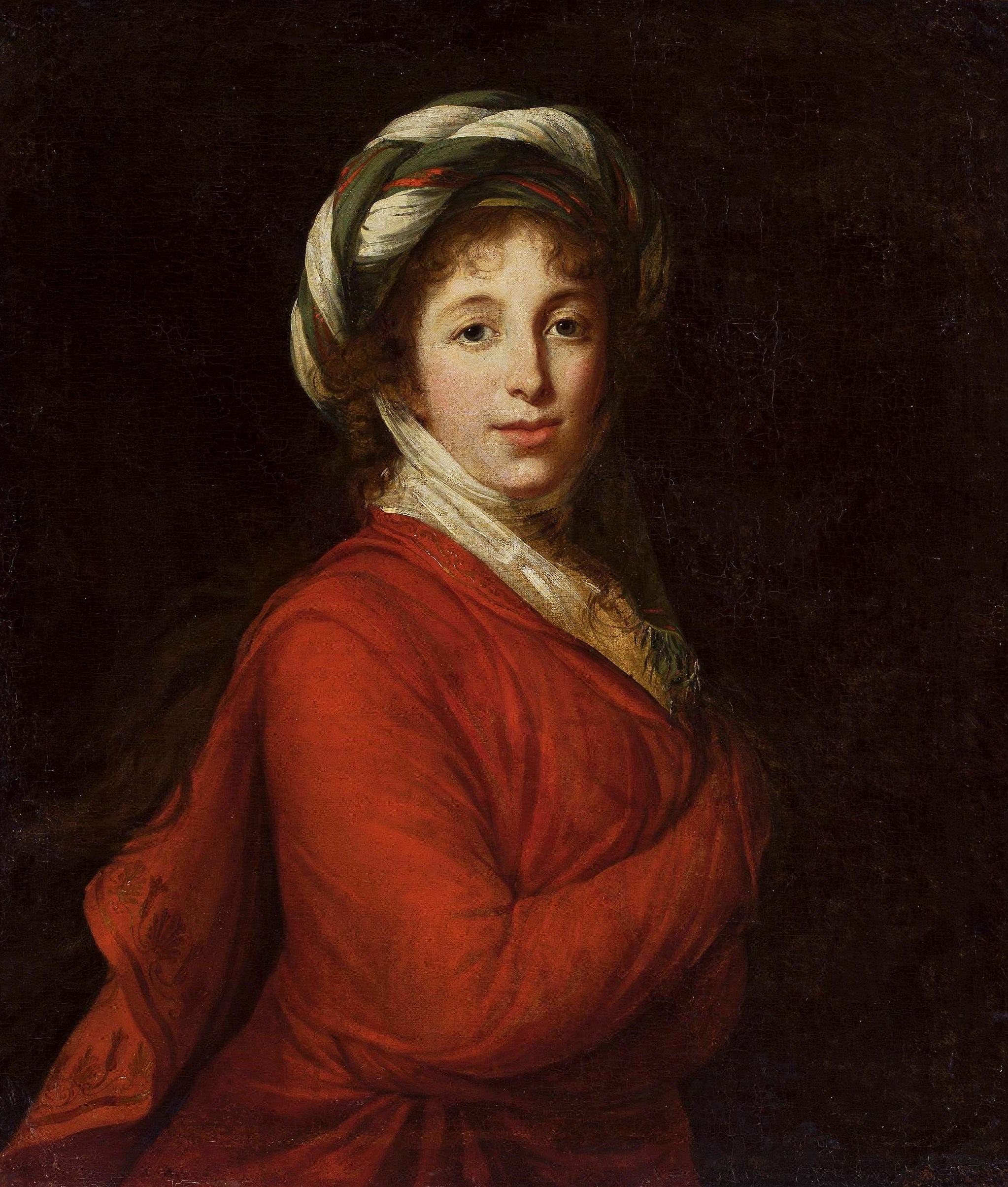 Portrait d'Helena Radziwiłł née Przeździecka. - Élisabeth Vigée Le Brun