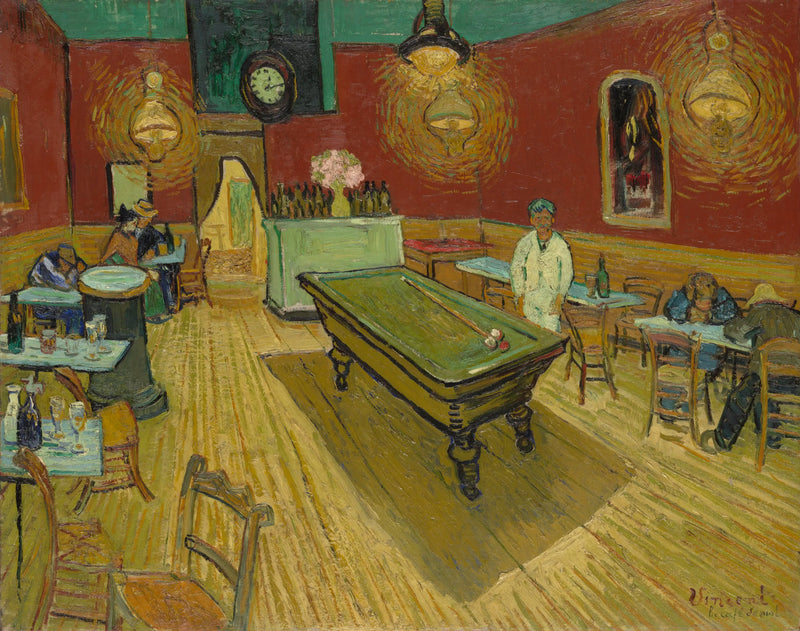 Le Café de nuit - Vincent van Gogh