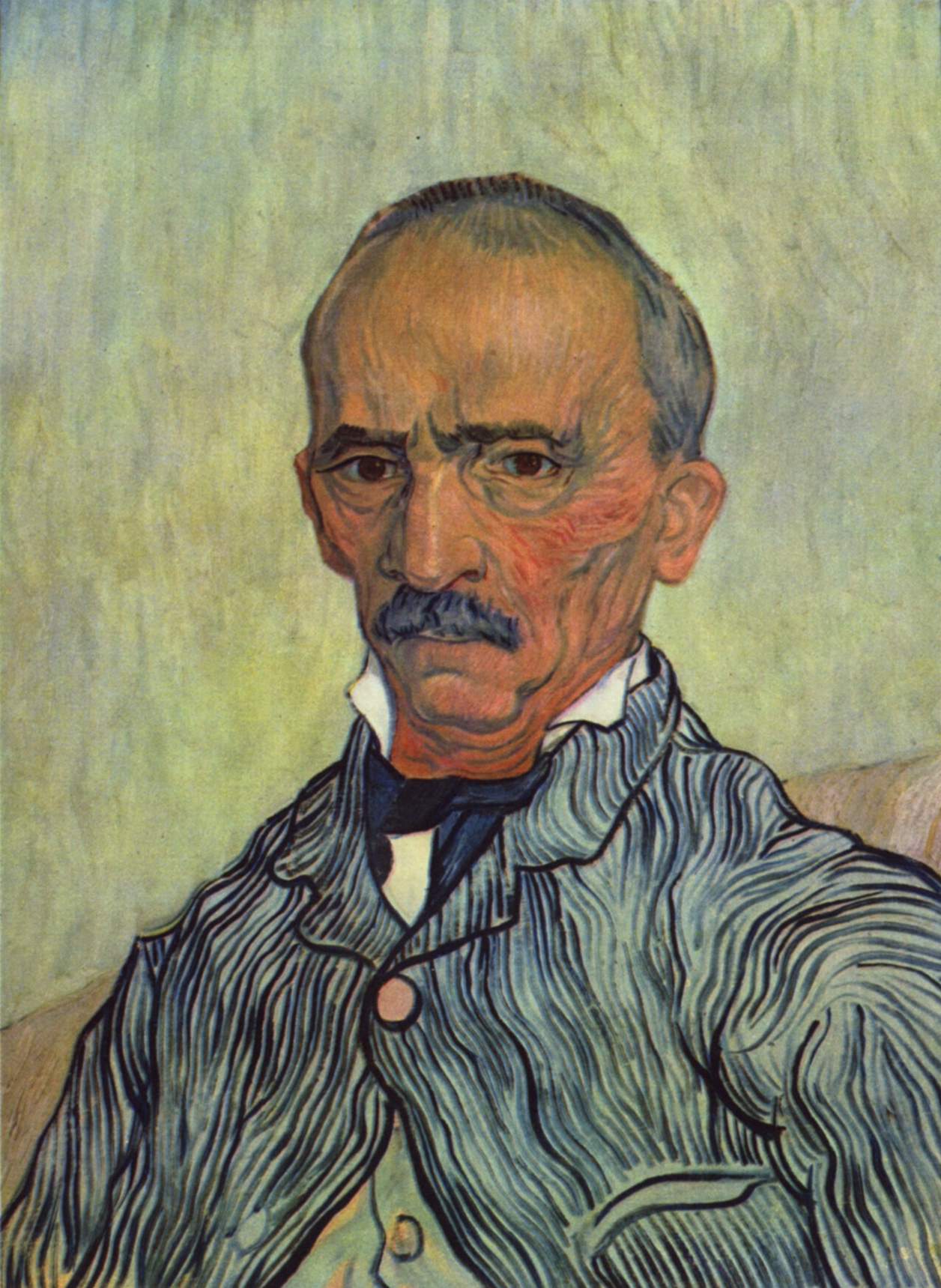 Reproduction du tableau « Portrait du surintendant Trabuc à l'hôpital Saint-Paul - Vincent van Gogh » par Alpha Reproduction en peinture à l’huile