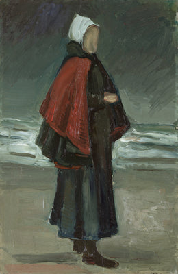 La femme du pêcheur sur la plage - Vincent van Gogh