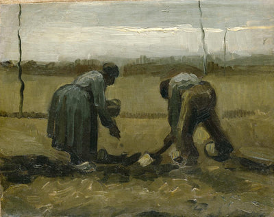 Travail des champs - Vincent van Gogh