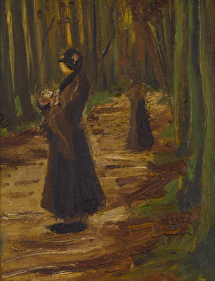 Deux femmes dans les bois - Vincent van Gogh