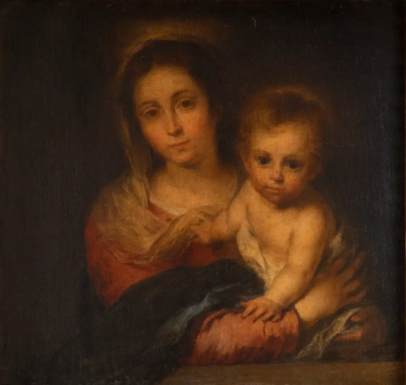 Vierge de la Servilleta - Bartolomé Esteban Murillo