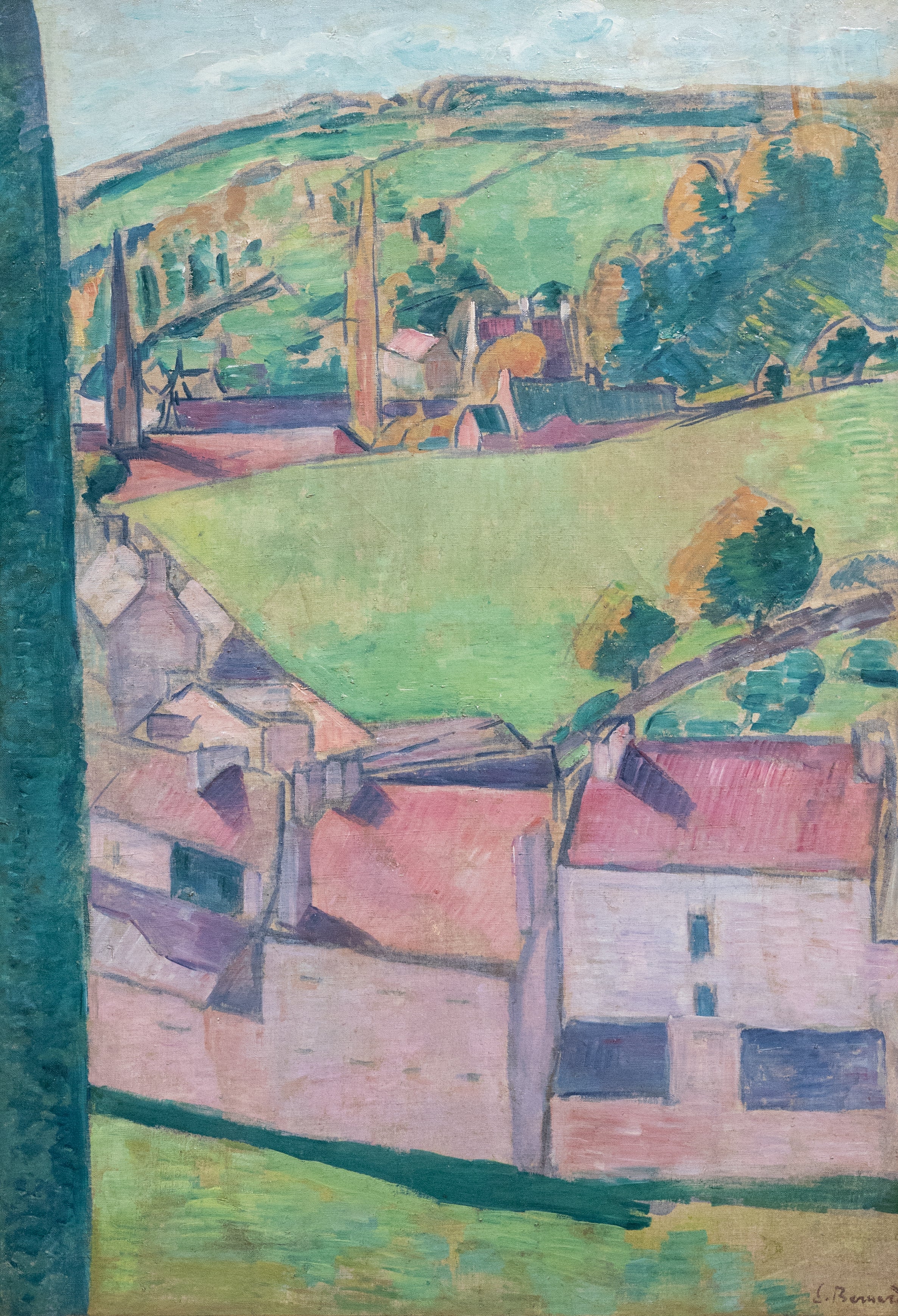 Vue de Pont-Aven - Émile Bernard