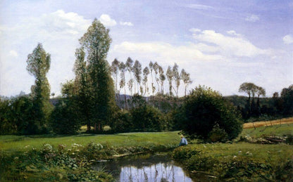 Vue de Rouelles – Claude Monet (vers 1858–1859)