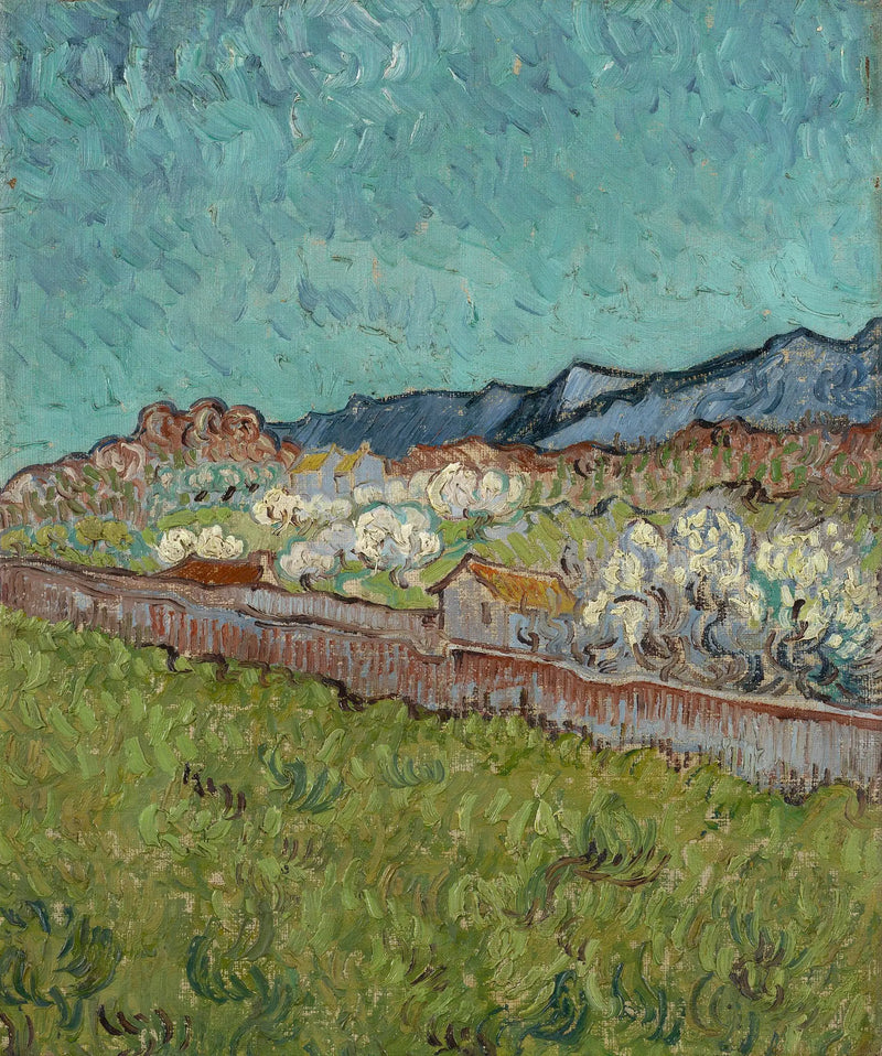 Vue sur les Alpilles - Vincent van Gogh