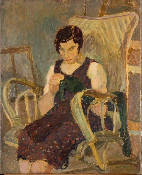 Femme cousine - Édouard Vuillard