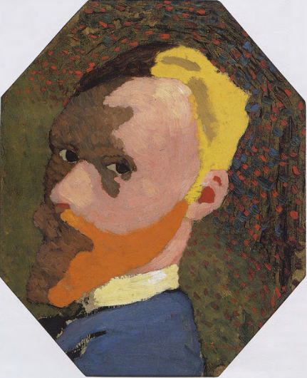 Autoportrait octogonal - Édouard Vuillard