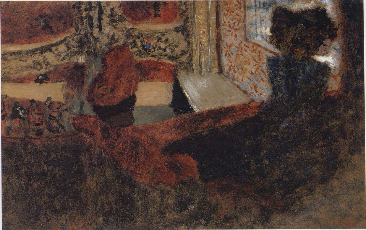 L'avant-scène au théâtre Antoine - Édouard Vuillard