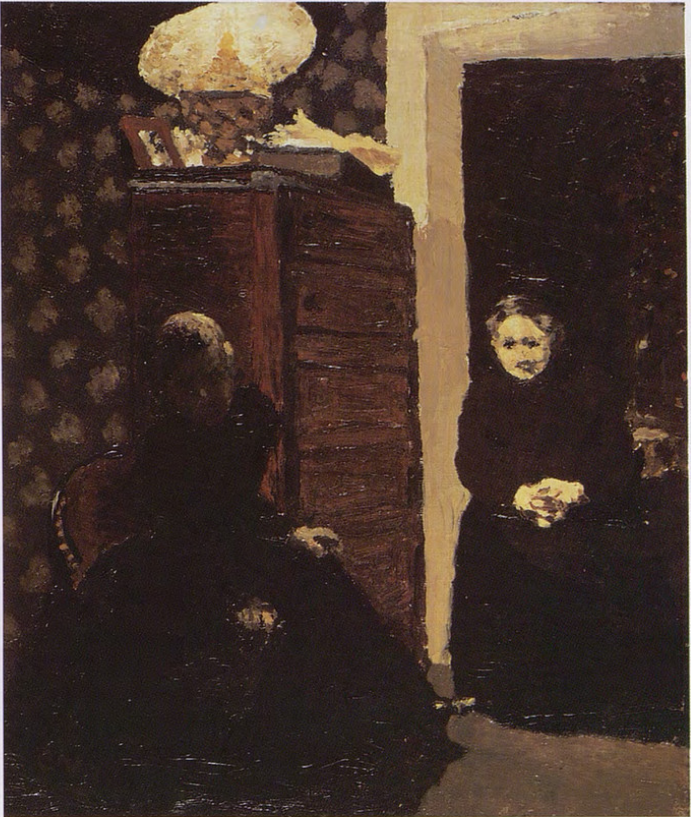 Intérieur, effet de soir - Édouard Vuillard