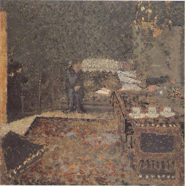 La salle à manger de Félix Vallotton à La Naz - Édouard Vuillard
