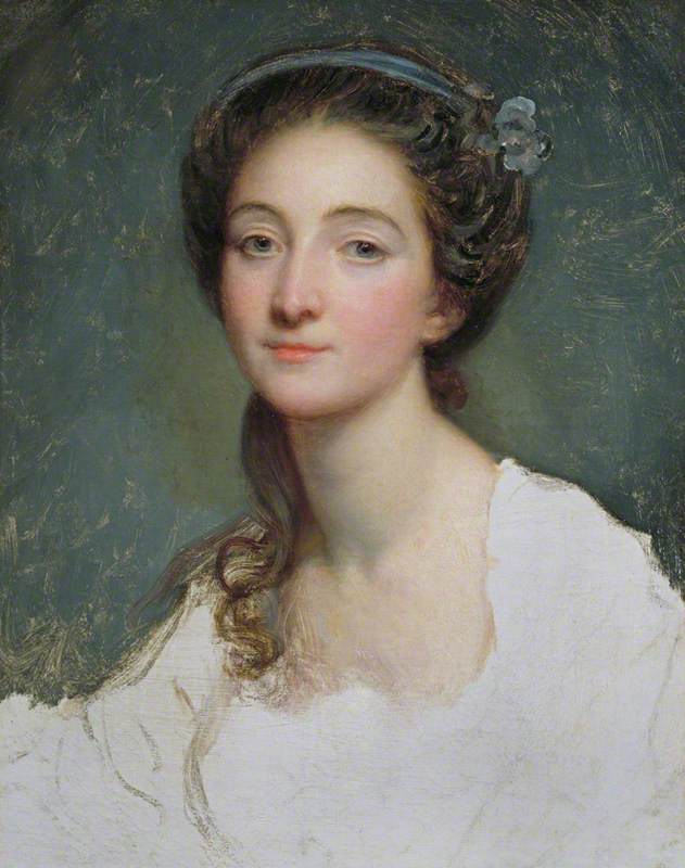 Portrait d'une dame, dite Sophie Arnould (1744-1802) - Jean-Baptiste Greuze