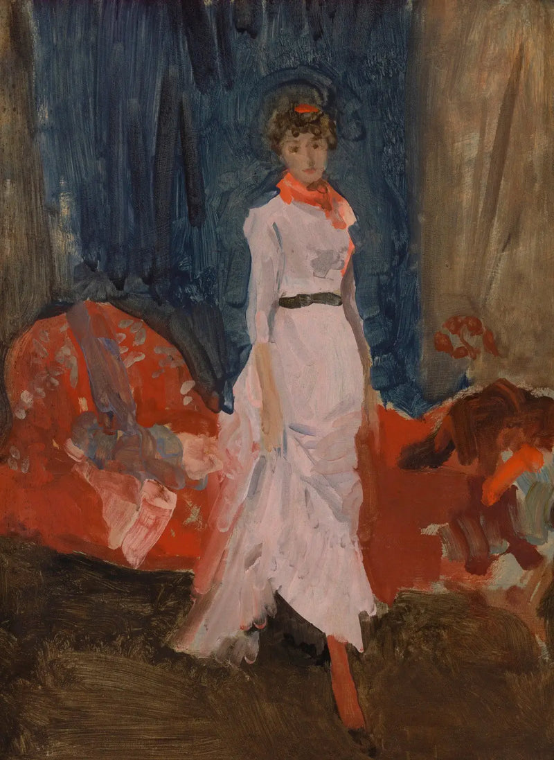 Arrangement en rose, rouge et violet - James Abbott McNeill Whistler