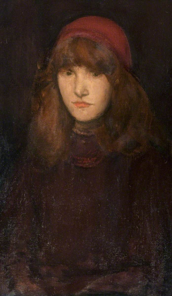 Reproduction du tableau « Grenat et or : Le petit cardinal - James Abbott McNeill Whistler » par Alpha Reproduction en peinture à l’huile