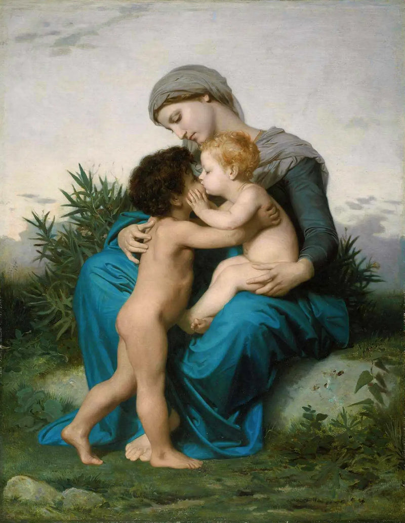 Amour fraternel - Bouguereau