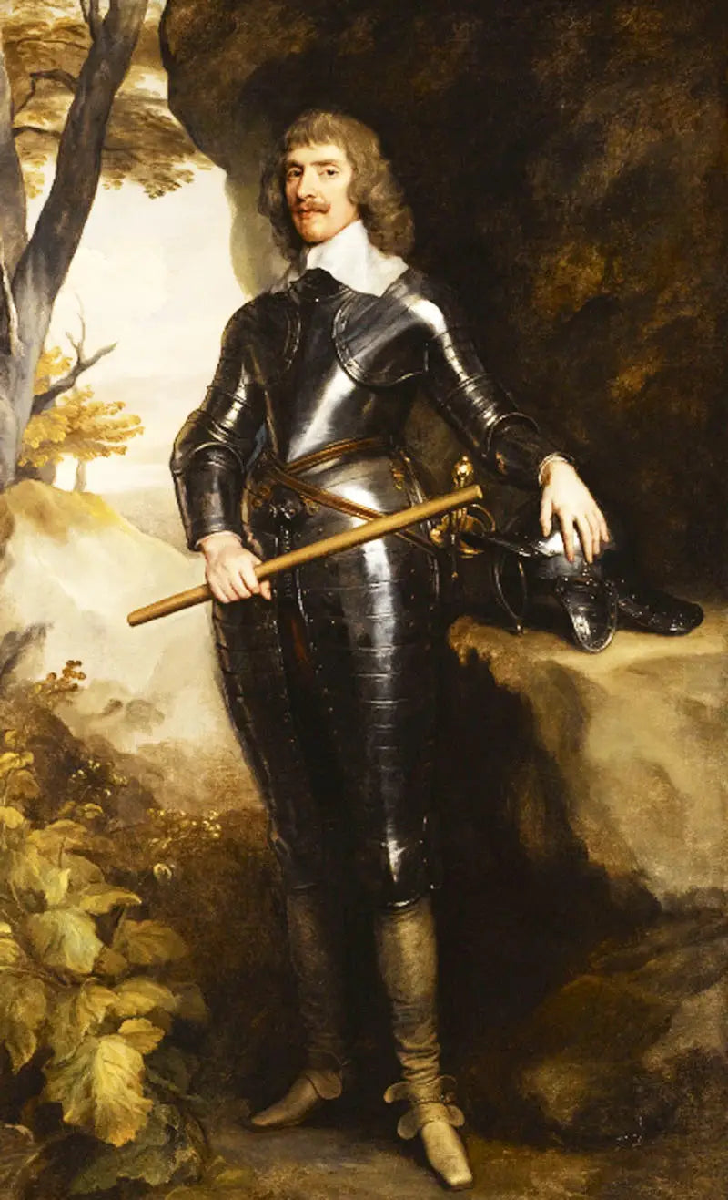 Portrait de Guillaume 1er comte de Craven (1608-1697) - Antoine van Dyck - Alpha Reproduction