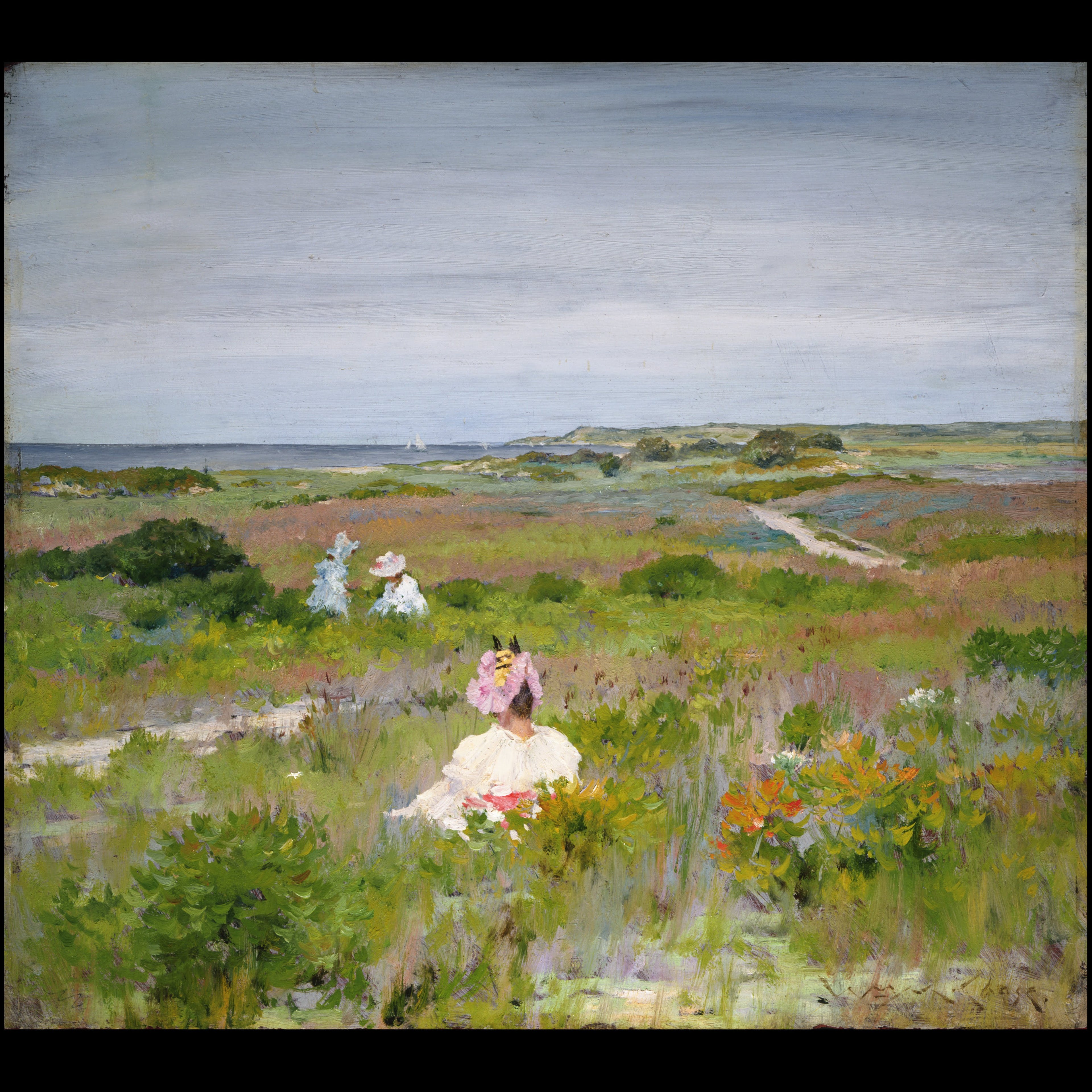 Paysage - Shinnecock, Long Island - William Merritt Chase