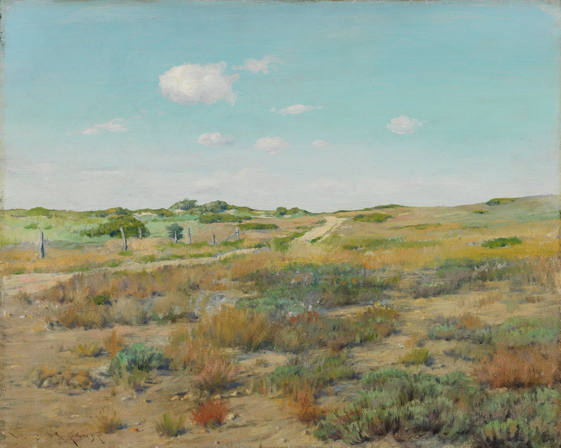 Les collines de Shinnecock - William Merritt Chase