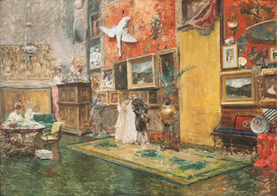 Studio de la Dixième Rue - William Merritt Chase - Alpha Reproduction