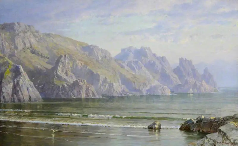 Baie de Petit Port - William Trost Richards - Alpha Reproduction