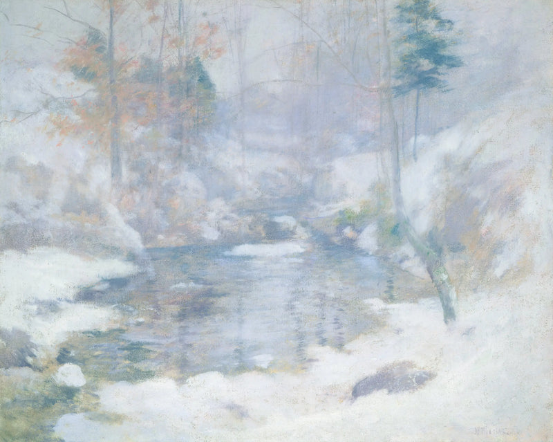Harmonie hivernale - John Henry Twachtman