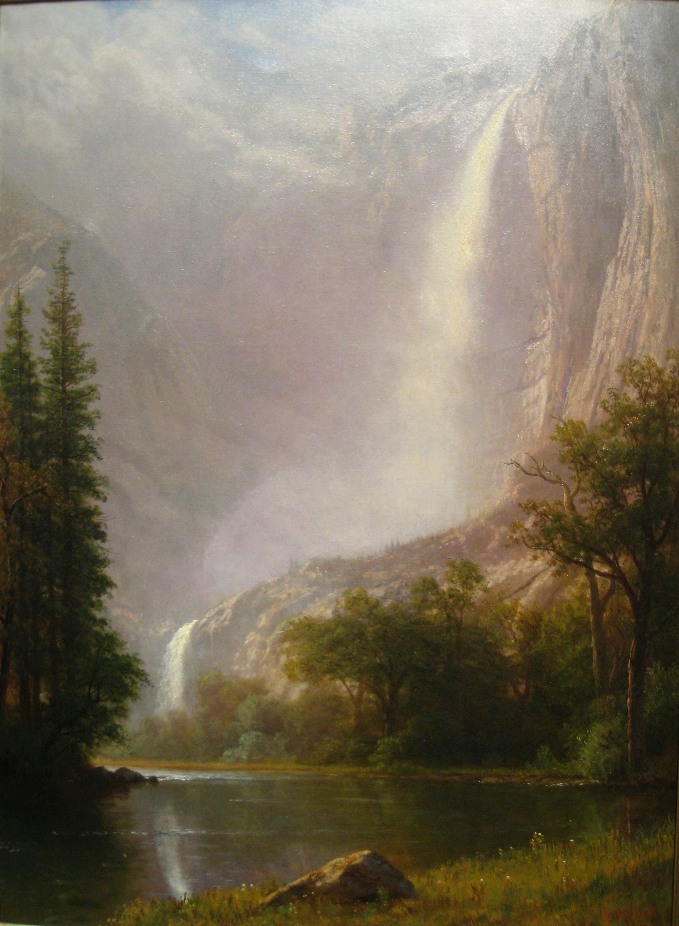 Chutes de Yosemite - Albert Bierstadt