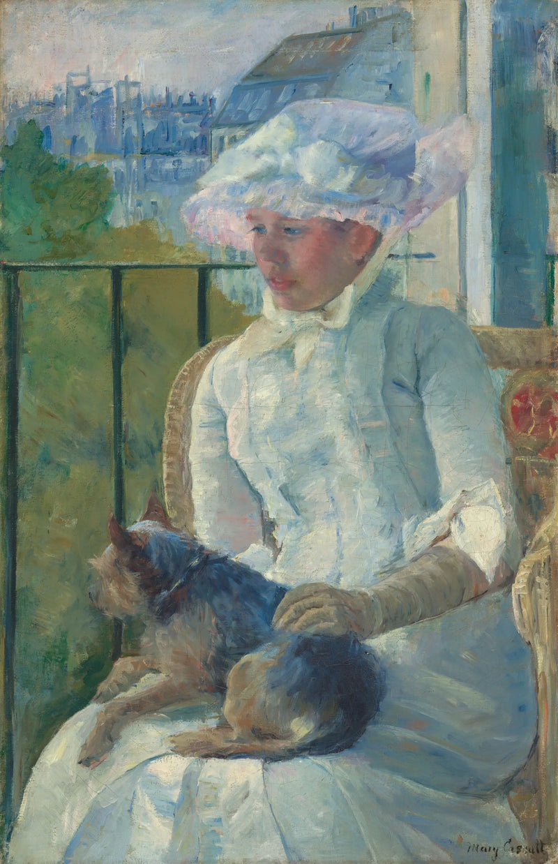 Jeune fille à la fenêtre - Mary Cassatt