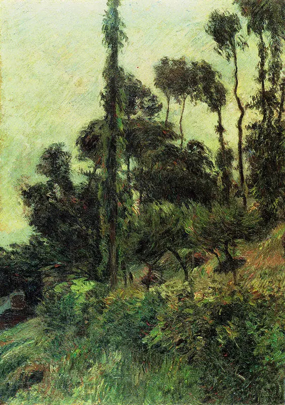 À flanc de coteau - Paul Gauguin