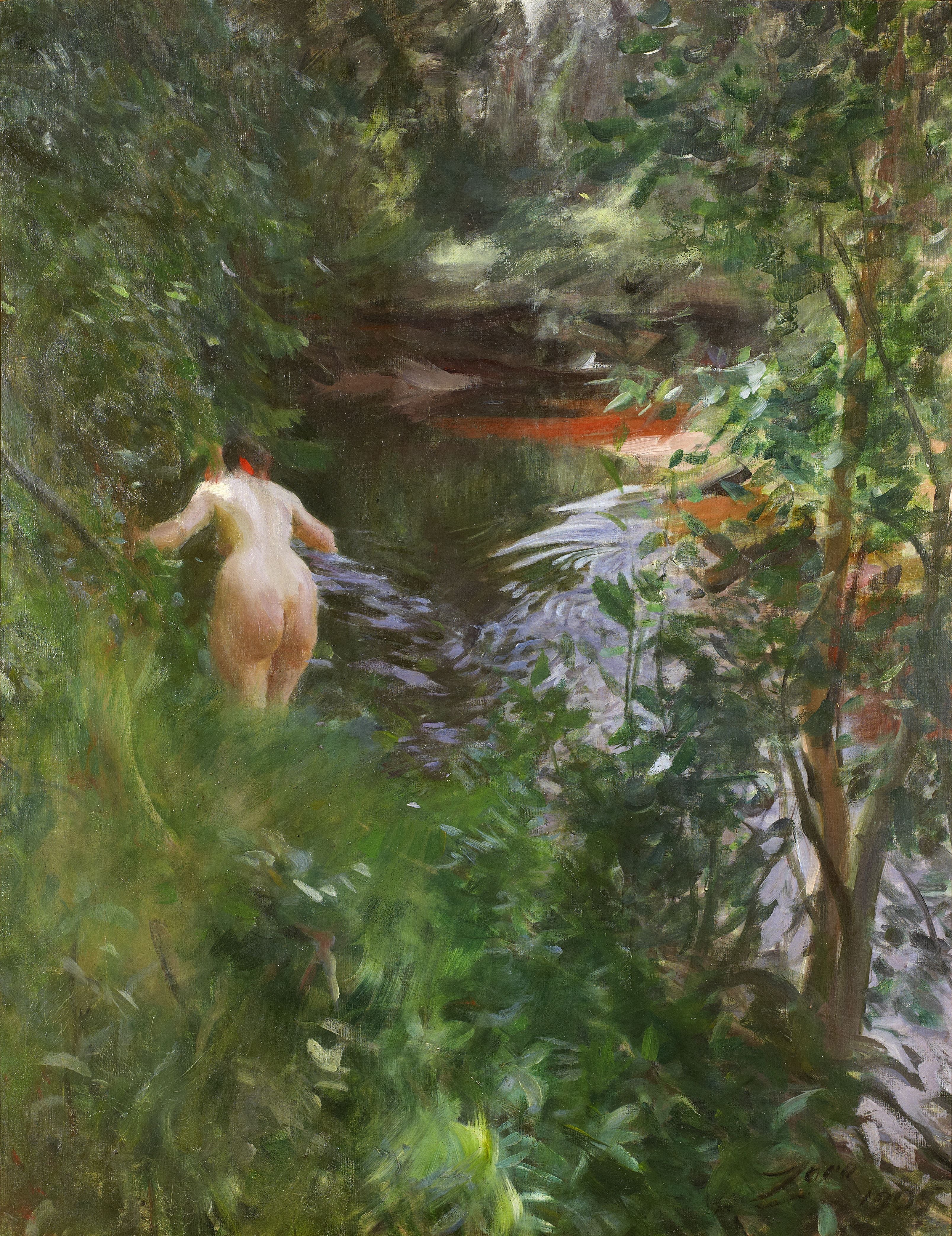 À Gopsmor - Anders Zorn