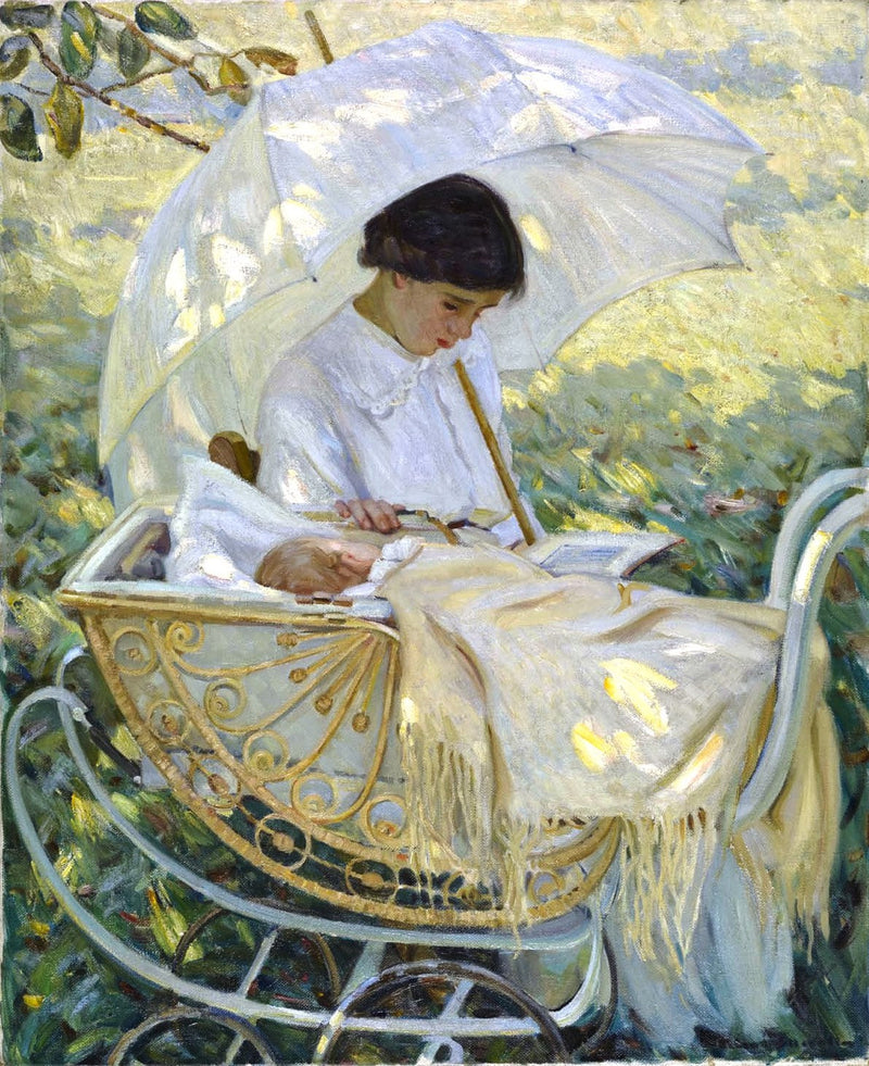 À l'ombre de l'arbre - Helen McNicoll