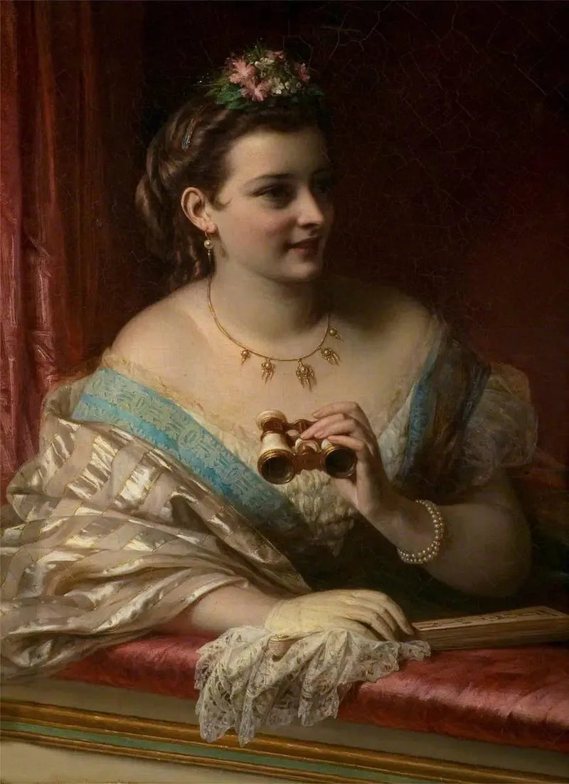 À l'Opéra - Thomas Francis Dicksee