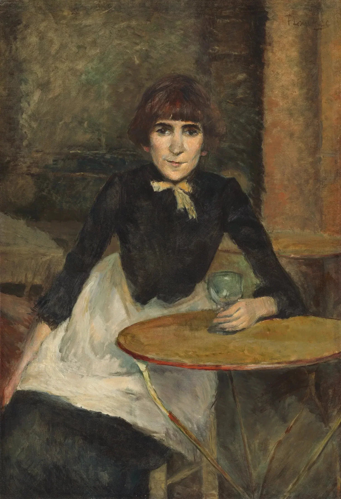 À la Bastille (Jeanne Wenz) - Henri de Toulouse-Lautrec