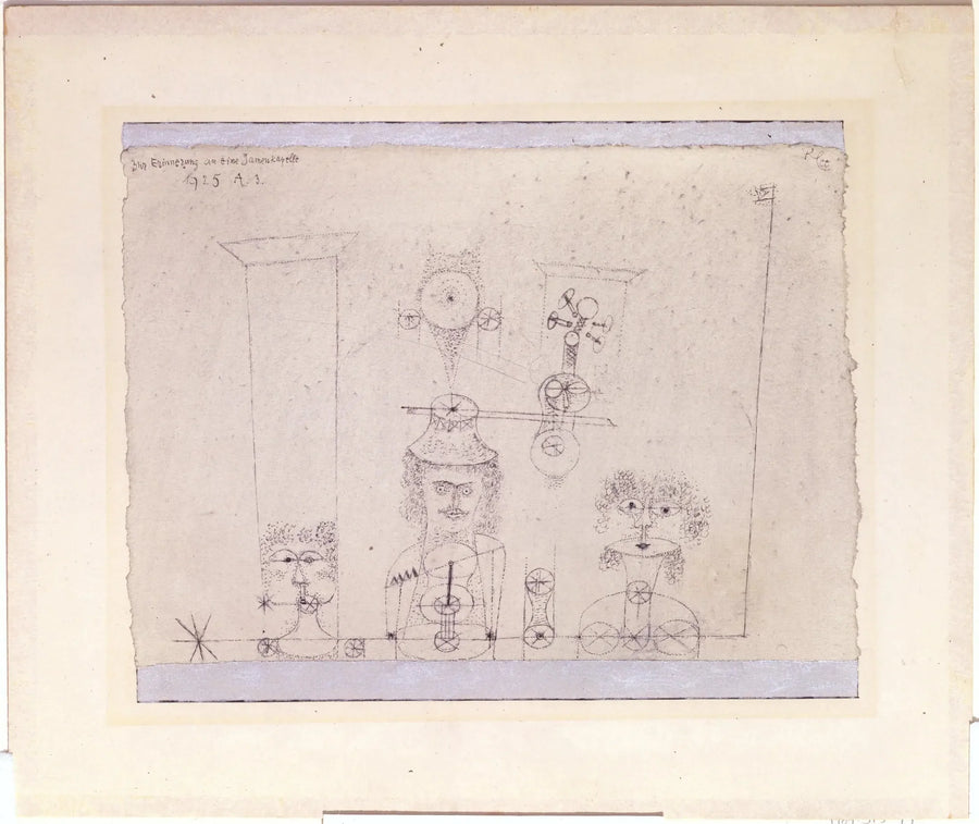 À la mémoire d'un groupe entièrement féminin - Paul Klee