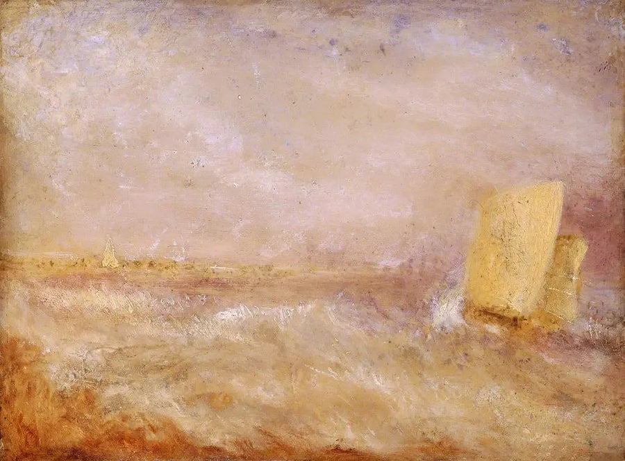 A Sailing Boat off Deal - J. M. W. Turner